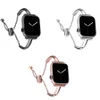 حزام سوار من الفولاذ المقاوم للصدأ لـ Apple Watch 8 Ultra 7 6 5 4 3 Series Live -Listbands Imwatch Bands 49mm 42mm 40mm 38mm Accessories