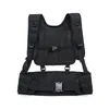 Gilet da uomo Gilet tattico militare Molle Chest Rig Cintura softair Cintura da lavoro staccabile Attrezzatura da paintball dell'esercito Gilet da caccia all'aperto 230215