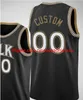 Сшитая вышивка Trae 11 Young Custom Basketball Jersey John 20 Collins Bogdan 13 Богданович Кевин Хьюертер 15 Клинт Капела Данило 8 Галлинари де Андре 12