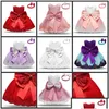 Girl'S Dresses 1St Birthday Party Baby Girl Clothes Infant Girls Baptism Dress 15 Years Princess Pageant Kids For Clothing1 621 Y2 D Dhzwn