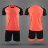 T-shirts d'extérieur Hommes Enfants Ensembles de football Uniformes de volley-ball à manches courtes Maillots de football Chemises Kit de sport Vêtements Costume Respirant Impression personnalisée 230215