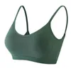 Camisoles tanques algodão puro para mulheres roupas íntimas sutiãs sem costura com almofadas push up copo fixo tops bralette brassiere sexy lindos de volta