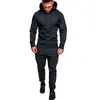 Survêtements pour hommes Mode Survêtement pour hommes Costumes de jogging Ensembles de sport Sweats à capuche Pantalons de survêtement Deux pièces Tenues Casual Pull Sweatshirts 230215