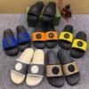 Designer Off The Grid Slides Pantoufles Hommes Femmes Hipster Beach Sandales Nylon Tissu Slide Dames Été Anti-dérapant Fond Chaussures Intérieur Extérieur Chaussures avec boîte Taille 35-46