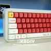 Teclados KBDiy EVA 2 138 Teclas XDA Perfil PBT Teclas retroiluminadas Retro Anime Keycap para teclado mecánico para juegos 61 Custom GK61 Set T230215