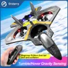 Elektrik/RC Uçak V17 RC Uzaktan Kumanda Uçak 2.4G Uzaktan Kumanda Fighter Hobi Düzlemi Planör EPP FAM TOYS RC DRONE KİDLERİ HAYAL 230214