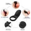 Juguete sexual masajeador con Control remoto, anillo de herradura, retardante de vibración, funda de silicona, suministros para adultos y juguetes para hombres, vibrador