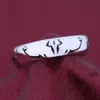 Ringas de banda Anime Jujutsu Kaisen Ryomen Sukuna Itadori Yuji Ring Cosplay Abertura de metal Ajuste Ajustável Ringos unissex Acessórios de joalheria G230213