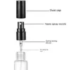 Bouteille de parfum 20pcs / lot 5ML 10ML 15mL clair flacon vaporisateur en verre fin échantillon bouteille en gros voyage bouteille clair vaporisateur de parfum en verre mince 230215