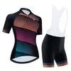 Pro Women Summer Cycling Jersey Set korte mouw mountainbike fietskleding ademende mtb fiets kleding slijtage v9