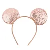 Hair Accessories 14Pcs/Lot Fashion Sequins Mouse Ears Headband Glittle Diy Girls For Women Hairband Party Accesorios Mujer 768 Y2 Dr Dhsgt