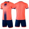 Ao ar livre camisetas de manga curta uniformes de futebol crianças e adultos camisas de futebol roupas meninos sportswears t-shirt esportes futebol treino 230215