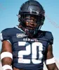 Custom stitched Old Dominion Monarchs Jersey Levi Wentz Malcolm Britt Taevion Clarke Jason Henderson Chazz Wallace Noah Robinson Mens Old Dominion Football jersey