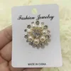 Nieuwe parelbroche geavanceerd gevoel diamant ingelegde bijen vlinder bakmingbird broche fashion tulpen broche