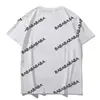 Tees Designer Shirt balencaigaly Letter Mens balencigaly Summer T Outfit Luxury Women top Spring Shirts Fashion S-XXL