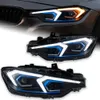 أضواء السيارة لـ BMW F30 LED LED Headlight Projector Lens F31 Head Lamp 318i 320i 325i 328i 330i 335i Drl Light