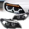 Bilkastare för BMW Z4-strålkastare 2009-2016 E89 LED-strålkastare DRL HID HEAD Lamp Angel Eye Bi Xenon Beam Auto Accessories