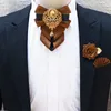 Noeuds papillon luxe noeud papillon broche poche serviette ensemble hommes haut de gamme bijoux cadeau mode britannique coréen hommes accessoires de mariage 230215