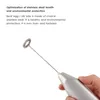 Handheld Stainless Steel Coffee Milk Frother Tool Foamer Drink Electric Whisk Mixer Battery Operated Kitchen Egg Beater Stirrer DHL FEDEX