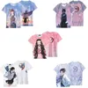 Men's T Shirts 2023 Summer Custom 3D Digital Printing Fashion Casual Short Sleeve Men's T-Shirt Adult Children Ghostbusters Clothing