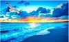 壁紙の壁のカスタム3 D壁画壁紙Sea Sunrise Seascapeリビングルームテレビ背景壁紙