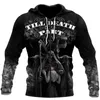 Heren Hoodies Sweatshirts Fashion Dood Skull Tattoo Pullover 3D Gedrukte herfst Men Zip Unisex Casual Sweatshirt Jackets met lange mouwen