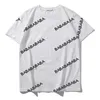 Tees Designer Shirt balencaigaly Letter Mens balencigaly Summer T Outfit Luxury Women top Spring Shirts Fashion S-XXL