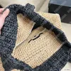 Womens Beach Bags Straw Designer Large Shopper Shoulder Bags Luxury Raffia Totes Woman Handbag Soft Tote Outdoor Casual Crossbody