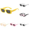 Lüks çerçeveler moda güneş gözlüğü stil kare marka erkekler kadınlar kadın güneş gözlüğü ok x çerçeve gözlük trend güneş gözlükleri parlak güneş gözlüğü zxb0