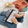 Клавиатуры BT5.0 Беспроводная клавиатура пишущая машинка Mechanical Seell Tablet Universal Fashion Retro Round -Cap Notebbook Клавиатура T230215