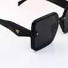 Designer-Sonnenbrillen 2023, quadratische Sonnenbrille mit großem Rahmen, polarisierte Damen-Sonnenbrille, Sonnenbrille mit Fahrspiegel und Sonnenschutz