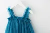 Mädchen Kleider Tutu Röcke Sommer Baby Kleid Hosenträger Mesh Infant Mode Kleinkind Niedliche Prinzessin Ballkleid