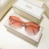 선글라스 2022 패션 여성 선글라스 빈티지 바다 UV 보호 ins 선글라스 Gafas de Sol Mujer de Lujo Marca Diseador G230214