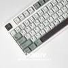 Tastiere KBDiy GMK Misty Cherry Profile PBT Copritasti 141 tasti/set per tastiera meccanica personalizzata fai da te DYE-SUB giapponese bianco 61 GK61 copritasti T230215