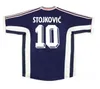 Yugoslavia Retro Soccer Jerseys 1990 1992 1998 Jugoslavija Mijatovic Pancev Mihlovic Stankovic Jugovic Stojkovic Savicevic Classic Vintage Football Shirt