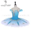 Gradient Blue Bird Variation Classical Professional Ballet Tutu Adult Performance Pacake Tutu för flickor BT9262