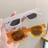 Sonnenbrille Neue kleine rechteckige Vollformat-Sonnenbrille trendige Mode mehrfarbige Herren- und Damenbrille personalisierte Markendesigner UV400-Farbtöne G230214