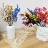 Decoratieve bloemen kransen kunstmatige gypsophila boeket valse zijden bloem real touch home bruiloftcenter arrangement feestelijke feesttafel d