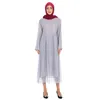 Etniska kläder muslimska modeklänning europeisk islam abaya dubai hijab abayas afrikanska klänningar för kvinnor mantel kaftan de moda musulmana