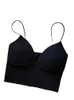 Zbiorniki damskie 2023 Panie Camisole Slim Fit Sexy Stretch Bra z podkładkami na klatce piersi