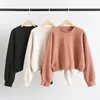 LuL122 Women's Yoga Causal Sweatshirts Loose Fit Long Sleeve Sweater Ladies Cotton Workout Athletic Clothing