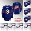 США Хоккей IIHF Jersey Blue 27 Тейлор Хейз 29 НИКОЛЬ ХЕНСЛИ 11 ЭББИ РОК 31 Аэрин Франке 25 Алекс Карпентер 28 Аманда Кессел 4 КЭРОЛАЙН ХАРВИ 3 КАЙЛА БАРНС 2023