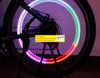 Torcia a LED a colori Bici Ciclismo Motor Car Pneumatico Valvola del pneumatico Lampada della luce della ruota Trasformazione a 5 colori 1000 pezzi