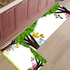 Tapijten Jungle Forest Cartoon Animal Lion Elephant Giraf Zebra Tiger Bird Monkey Vloer Mat Kinderen Tapijt Woonkamer Slaapkamer Decorcarpet