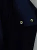 女性のトレンチコートラウタロ春秋、大きなポケットを持つ女性向けの女性用の長い特大の緑のコートドローストリングラグジュアリーデザイナーファッション230215