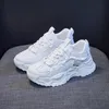 Abendschuhe, Turnschuhe für Damen, mit Designer-Plattform, lässig, Sport, Laufen, vulkanisiert, weiße Schuhe, weiblicher klobiger Sneaker 230215