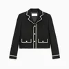 Designer de jaquetas femininas Xiaoxiangfeng New Wool Tweed Metal Button Suit Collar Casal Celebrity Temperament Top feminino YB BCES