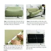 의자 덮개 방수 자카드 평원 소파 커버 거실을위한 탄성 3 시터 소파의 Chaise Fonda Slipcover 2023 Luxurychair