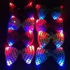 Yay bağları 10 adet Erkekler Bow Ties Led Yanıp Sönen Light Up Sequin Boys Crox Club Noel Partisi Kadınlar Tie Hediye 230215