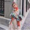Women's Trench Coats Chic Womens Color Matching Windbreaker Spring Fall Korean Loose Long Overcoat Female British Trench Coat With Belt Tops 230215